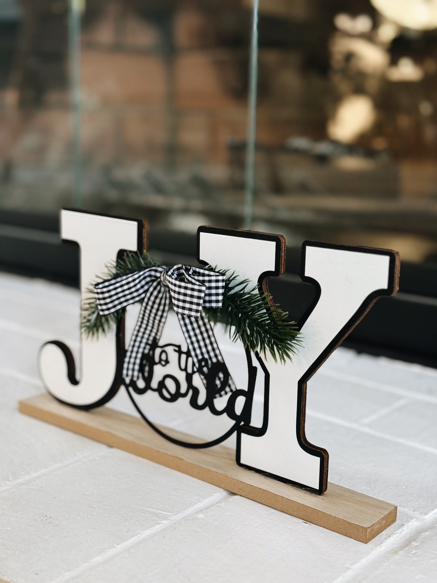 Joy to the World Holiday Sign