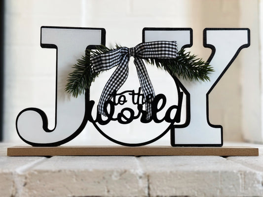 Joy to the World Holiday Sign