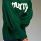 Merry & Bright Embroidered Turtleneck Sweater