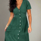 Emerald Envy Midi Dress