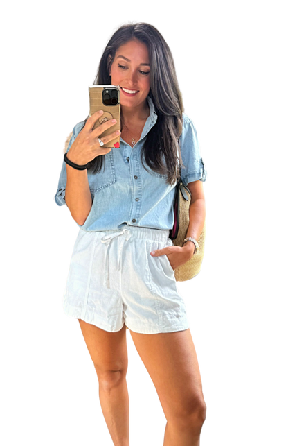 Carefree Classic Denim Top