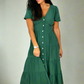 Emerald Envy Midi Dress