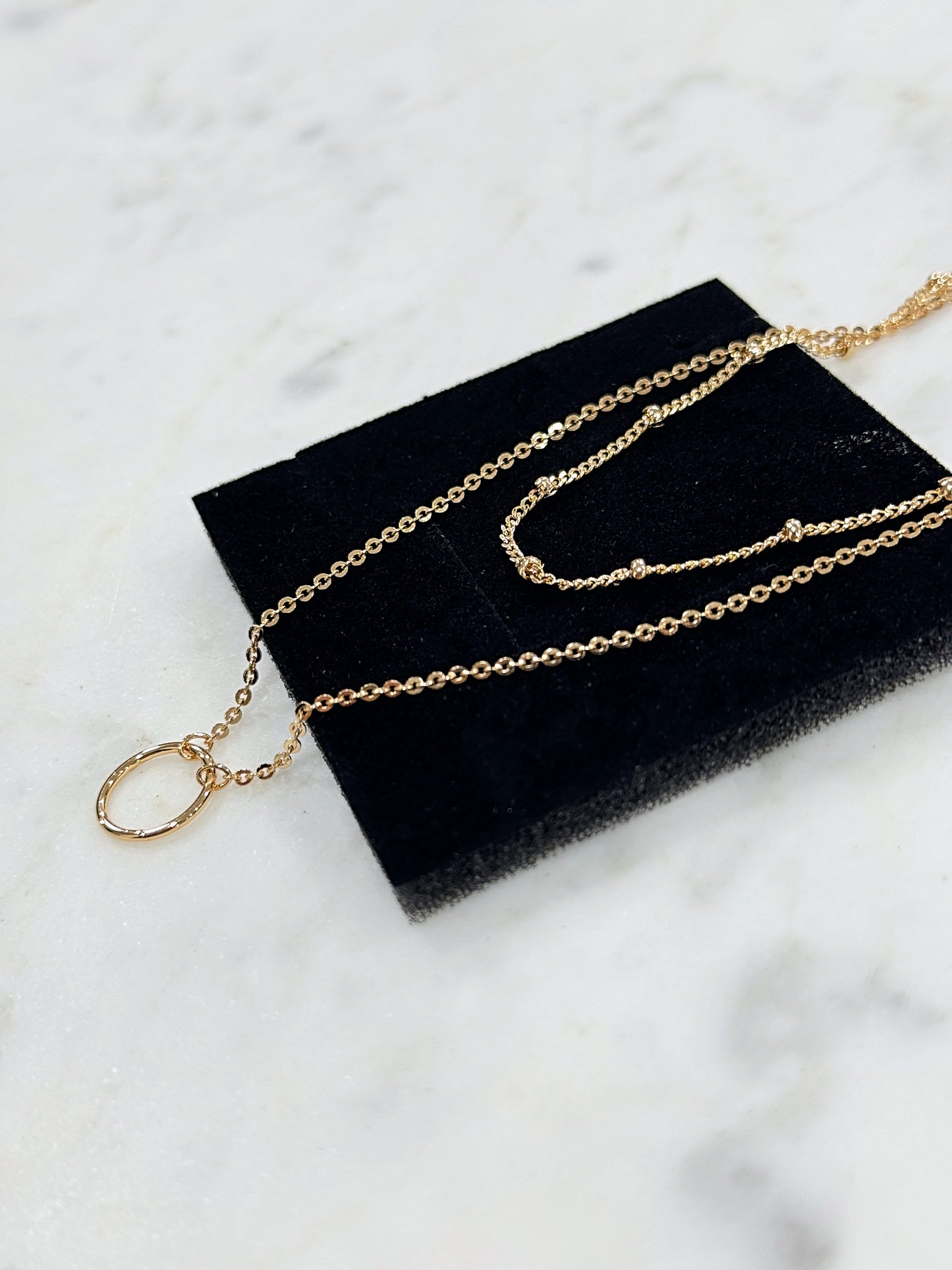 Golden Duo Layer Necklace