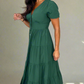 Emerald Envy Midi Dress