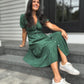 Emerald Envy Midi Dress