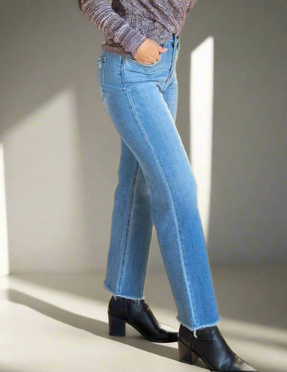 Trendsetter Slim Wide Leg Jeans