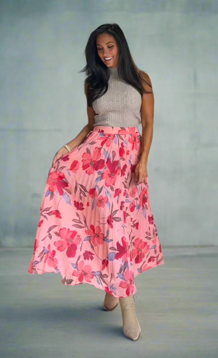 Autumn Breeze Maxi Skirt