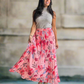 Autumn Breeze Maxi Skirt