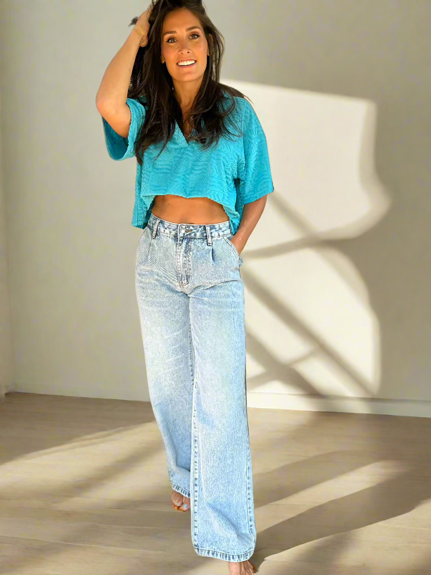 Classic Trend Wide Leg Trouser Jean