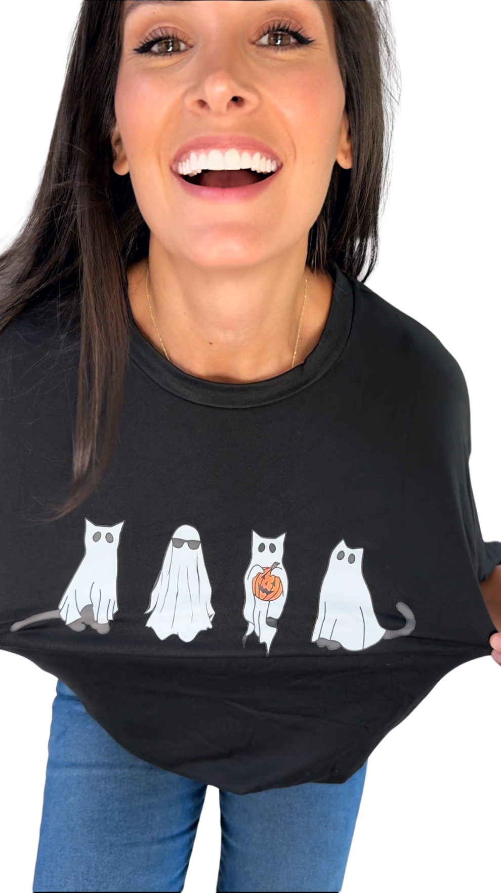 Scaredy-Cat Graphic T-Shirt